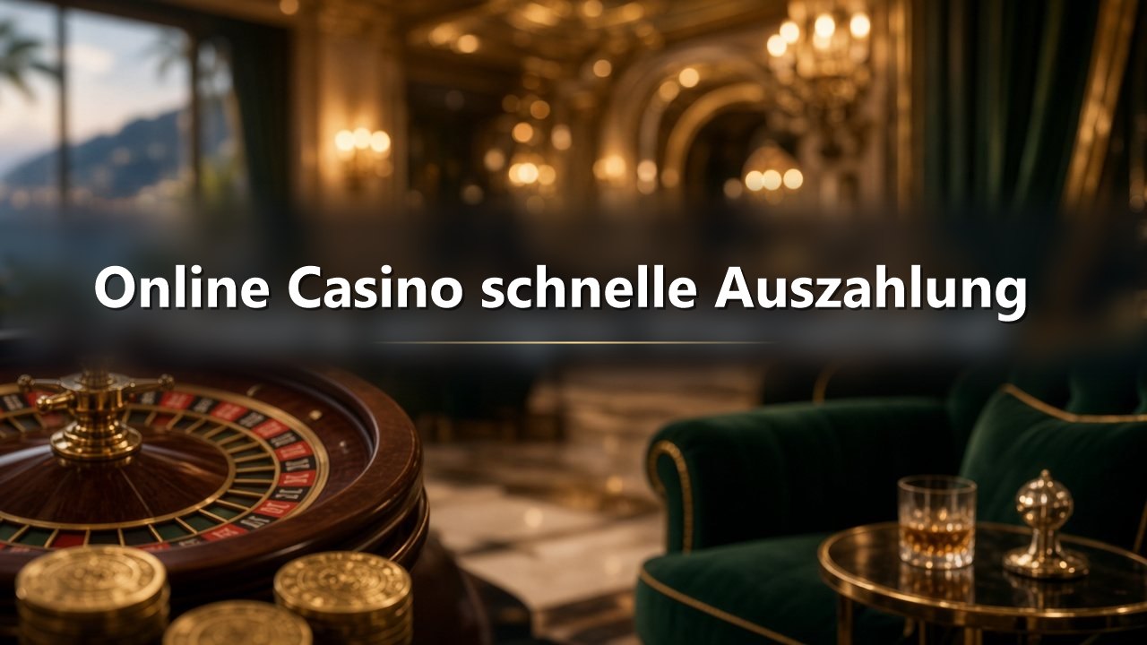 Online Casino schnelle Auszahlung